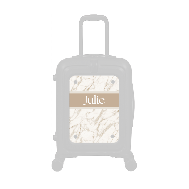 Modify - Personalised Panel (Warm Marble Stripe - Name)