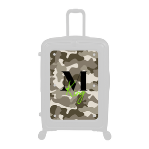 Modify - Personalised Panel (Full Camo - Letter & Name)