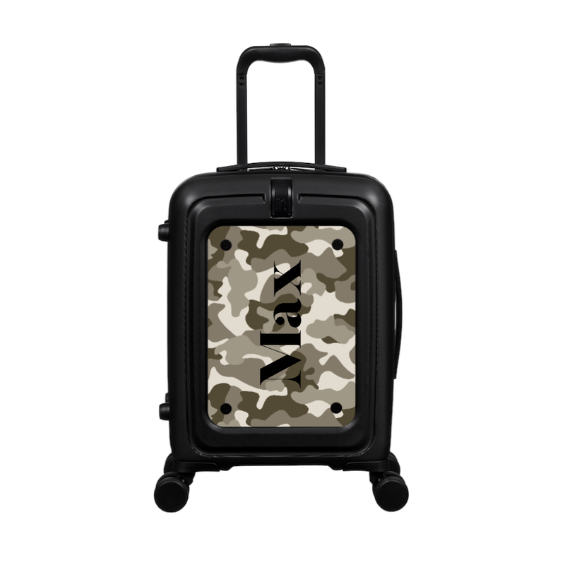 Modify - Suitcase with Personalised Panel (Full Camo - Side Name)