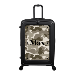 Modify - Suitcase with Personalised Panel (Full Camo - Name)