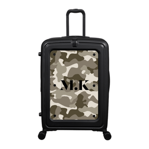 Modify - Suitcase with Personalised Panel (Full Camo - Initials)