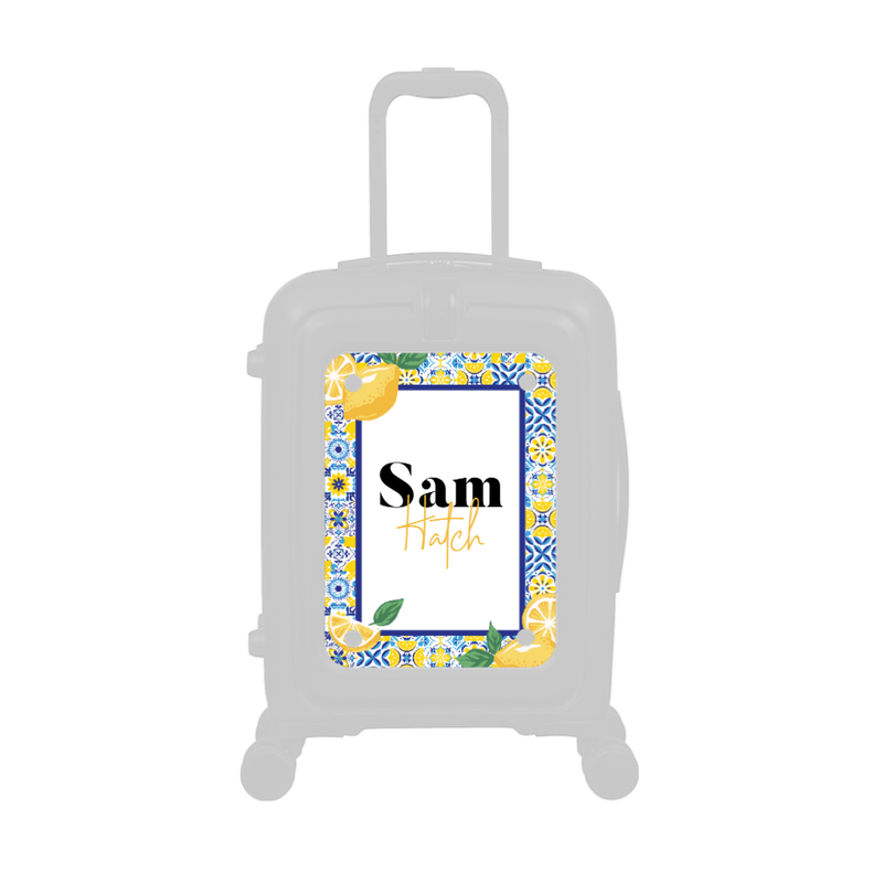 Modify - Personalised Panel (Italian Lemons - Double Name)