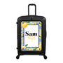 Modify - Suitcase with Personalised Panel (Italian Lemons - Double Name)