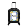 Modify - Suitcase with Personalised Panel (Italian Lemons - Name)