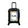 Modify - Suitcase with Personalised Panel (Italian Lemons - Initials)