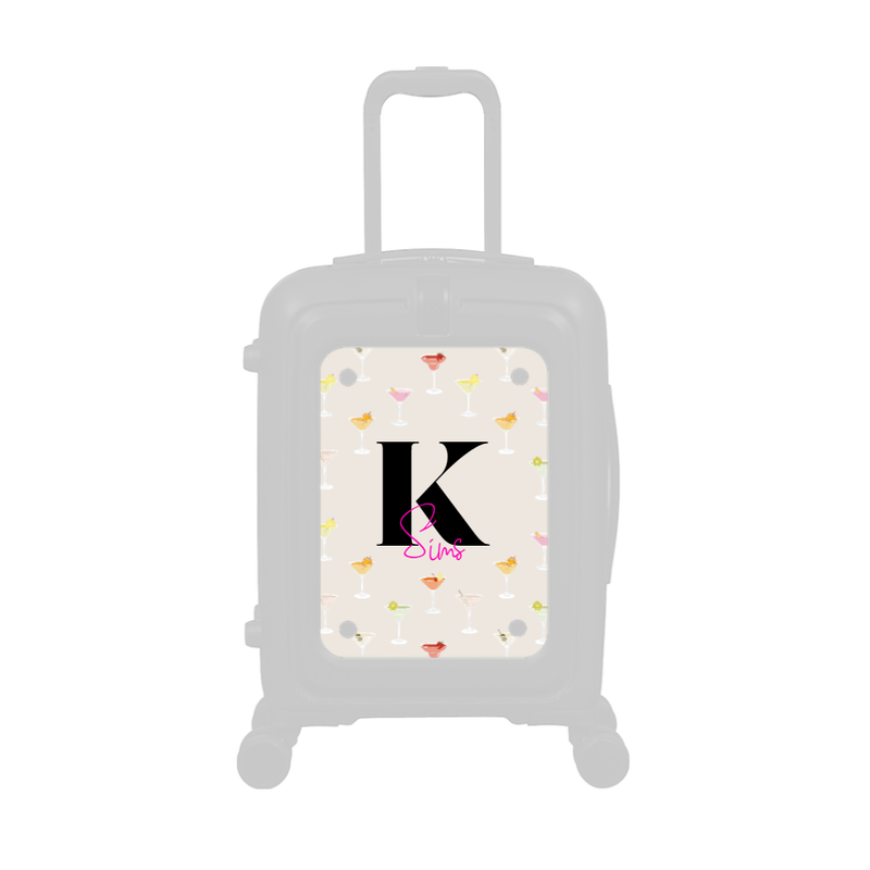 Modify - Personalised Panel (Cocktail Mix - Letter & Name)