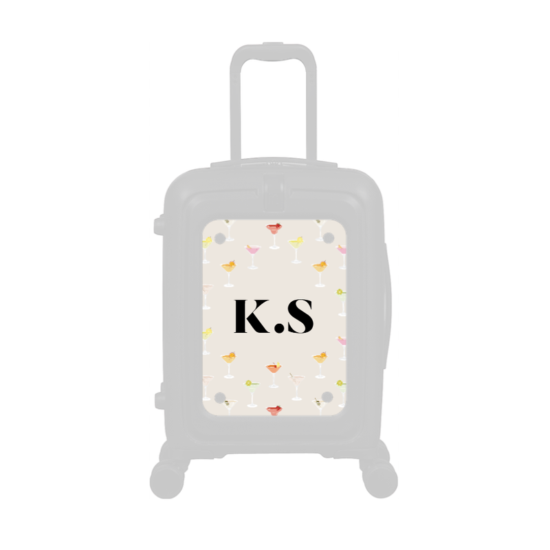 Modify - Personalised Panel (Cocktail Mix - Initials)