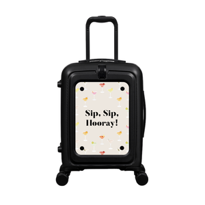 Modify - Suitcase with Personalised Panel (Cocktail Mix - Quote)