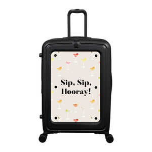 Modify - Suitcase with Personalised Panel (Cocktail Mix - Quote)