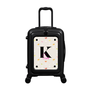 Modify - Suitcase with Personalised Panel (Cocktail Mix - Letter & Name)