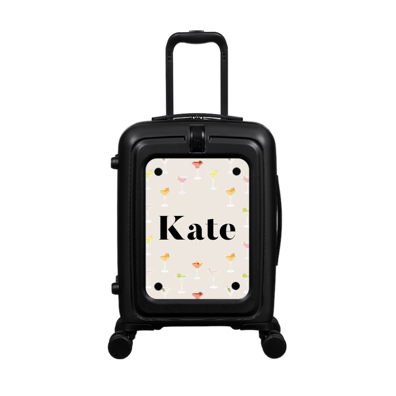 Modify - Suitcase with Personalised Panel (Cocktail Mix - Name)