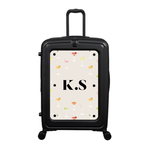 Modify - Suitcase with Personalised Panel (Cocktail Mix - Initials)