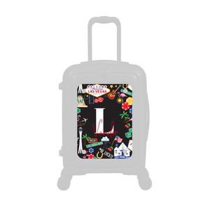 Modify - Personalised Panel (Las Vegas Border - Letter & Name)