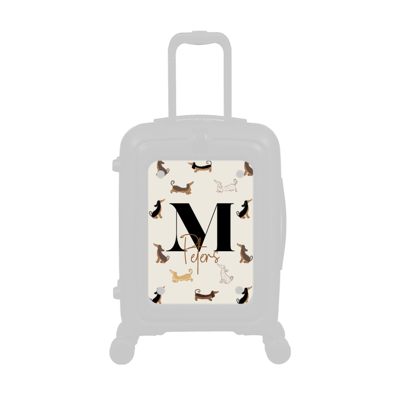 Modify - Personalised Panel (Daxie Border - Letter & Name)