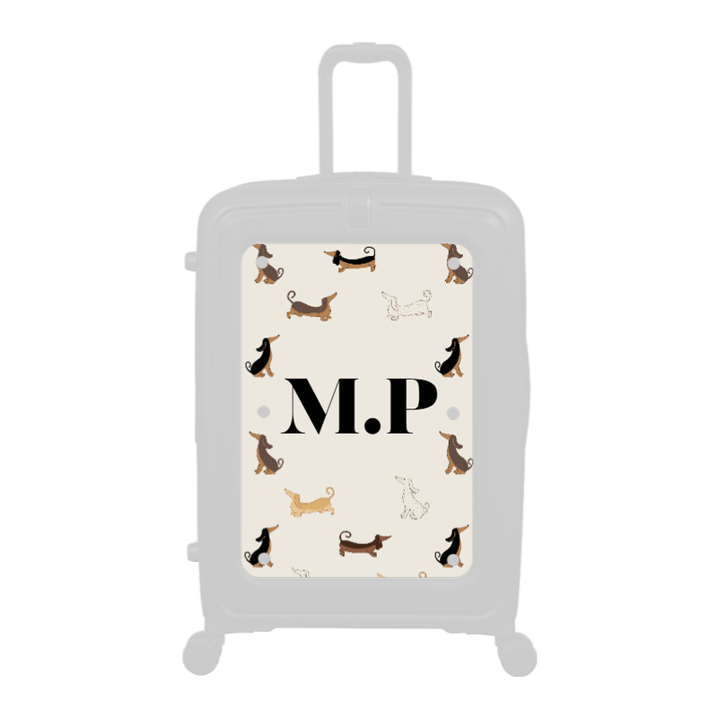 Modify - Personalised Panel (Daxie Border - Initials)