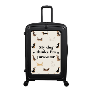 Modify - Suitcase with Personalised Panel (Daxie Border - Quote)