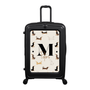 Modify - Suitcase with Personalised Panel (Daxie Border - Letter & Name)