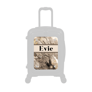 Modify - Personalised Panel (Neutral Marble Strip - Name)