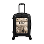 Modify - Suitcase with Personalised Panel (Neutral Marble Strip - Name)