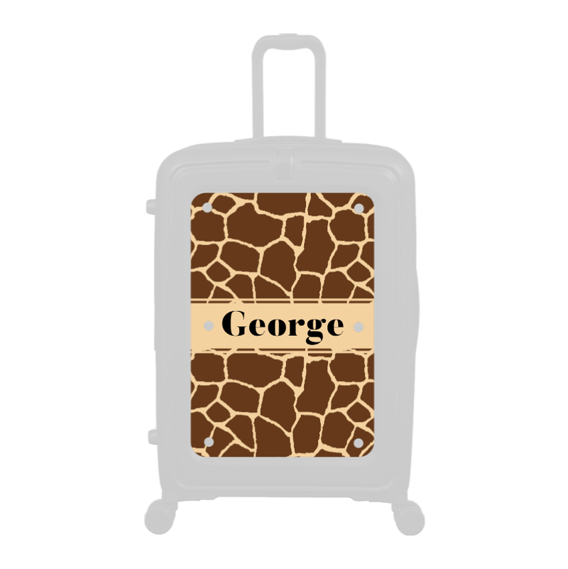 Modify - Personalised Panel (Giraffe Strip - Name)
