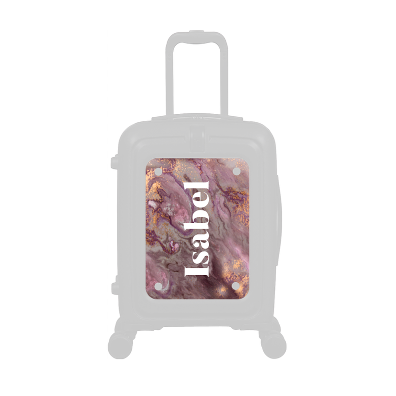 Modify - Personalised Panel (Rose Gold Marble - Side Name)