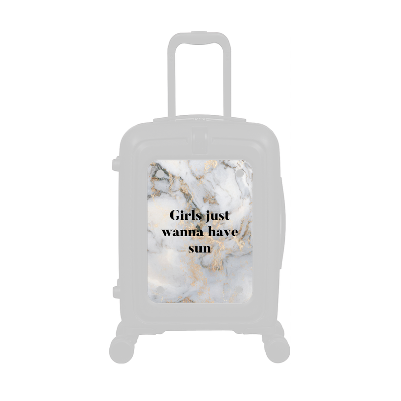 Modify - Personalised Panel (Grey Gold Marble - Quote)