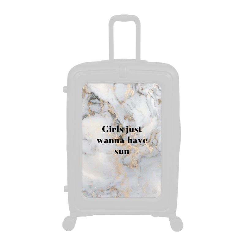 Modify - Personalised Panel (Grey Gold Marble - Quote)