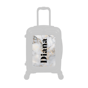 Modify - Personalised Panel (Grey Gold Marble - Side Name)
