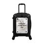 Modify - Suitcase with Personalised Panel (Grey Gold Marble - Quote)