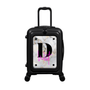 Modify - Suitcase with Personalised Panel (Grey Gold Marble - Letter & Name)
