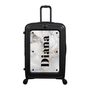 Modify - Suitcase with Personalised Panel (Grey Gold Marble - Side Name)