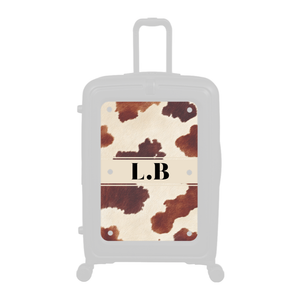 Modify - Personalised Panel (Textured Cow - Initials)