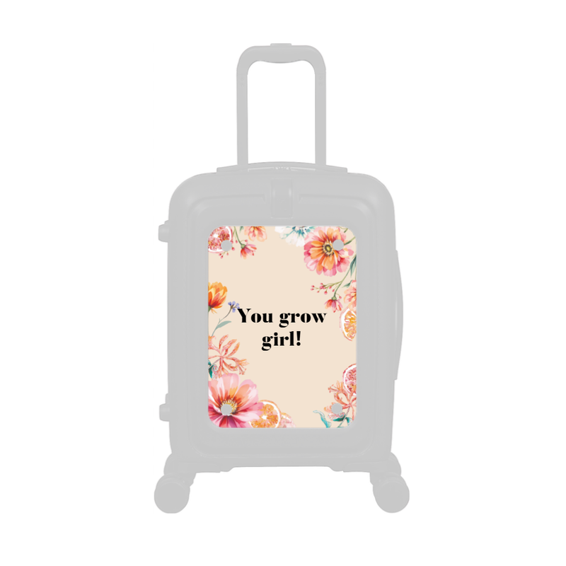 Modify - Personalised Panel (Summer Flowers - Quote)
