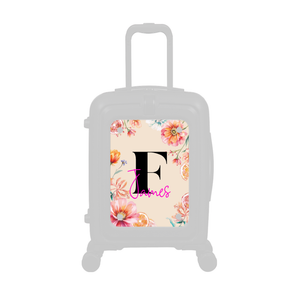Modify - Personalised Panel (Summer Flowers - Letter & Name)