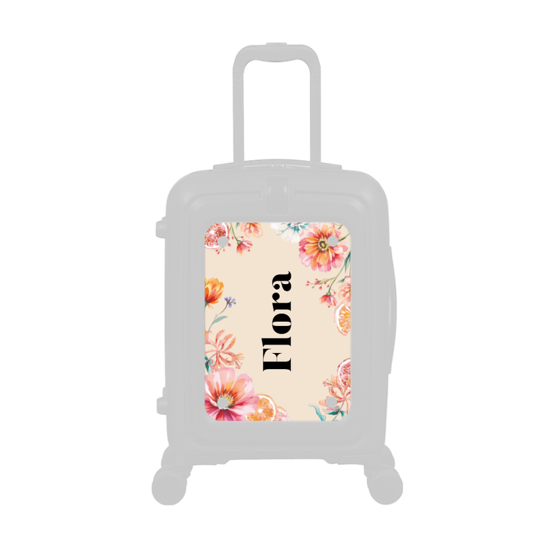 Modify - Personalised Panel (Summer Flowers - Side Name)
