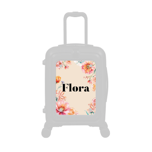 Modify - Personalised Panel (Summer Flowers - Name)