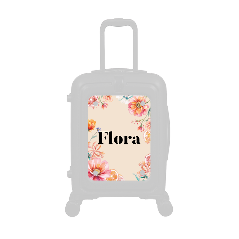 Modify - Personalised Panel (Summer Flowers - Name)