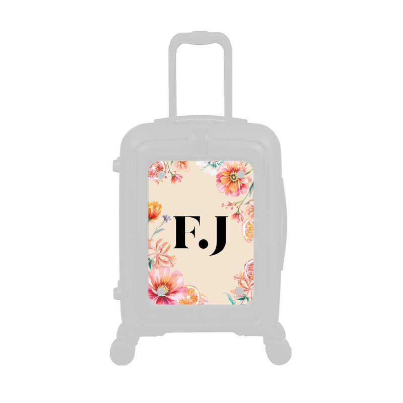 Modify - Personalised Panel (Summer Flowers - Initials)