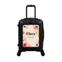 Modify - Suitcase with Personalised Panel (Summer Flowers - Double Name)