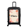 Modify - Suitcase with Personalised Panel (Summer Flowers - Name)