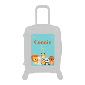 Modify - Personalised Panel (Kids Zoo Animals - Double Name)