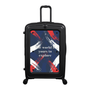 Modify - Suitcase with Personalised Panel (Brush Strokes - Quote)