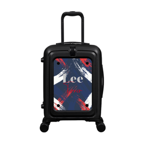 Modify - Suitcase with Personalised Panel (Brush Strokes - Double Name)