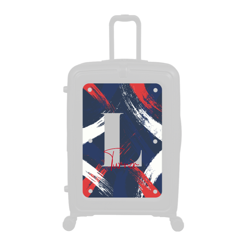 Modify - Personalised Panel (Brush Strokes - Letter & Name)