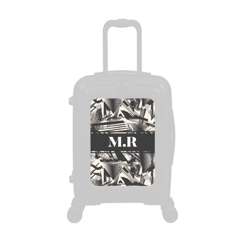 Modify - Personalised Panel (Geometric Strip - Initials)