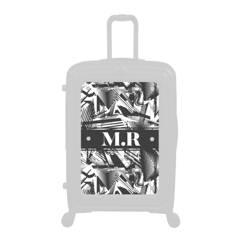 Modify - Personalised Panel (Geometric Strip - Initials)