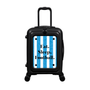 Modify - Suitcase with Personalised Panel (Blue Stripe Shirt - Quote)