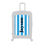 Modify - Personalised Panel (Blue Stripe Shirt - Side Name)