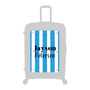 Modify - Personalised Panel (Blue Stripe Shirt - Double Name)