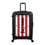 Modify - Suitcase with Personalised Panel (Red Stripe Shirt - Side Name)